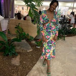 AFRM Monique dress - worn once size L